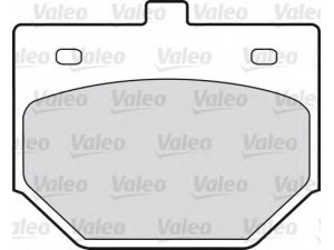 VALEO 598209 stabdžių trinkelių rinkinys, diskinis stabdys 
 Techninės priežiūros dalys -> Papildomas remontas
04491-87701-000, 449187701000, 04465-10120
