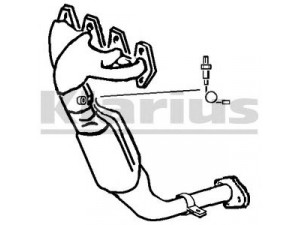 KLARIUS 321224 katalizatoriaus keitiklis 
 Išmetimo sistema -> Katalizatoriaus keitiklis
46550719, 46550719, 46550719