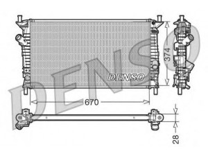 DENSO DRM10074 radiatorius, variklio aušinimas 
 Aušinimo sistema -> Radiatorius/alyvos aušintuvas -> Radiatorius/dalys
1230987, 30741045, 3M5H8005TH, 3M5H8005TJ