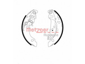 METZGER MG 976 stabdžių trinkelių komplektas 
 Techninės priežiūros dalys -> Papildomas remontas
1106632, 1123789, 1135082