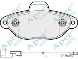APEC braking PAD1897 stabdžių trinkelių rinkinys, diskinis stabdys 
 Techninės priežiūros dalys -> Papildomas remontas
1731172, 1778385