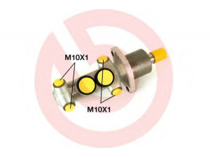 BREMBO M 61 015 pagrindinis cilindras, stabdžiai 
 Stabdžių sistema -> Pagrindinis stabdžių cilindras
4601K1, 4601E8, 4601G1, 010504
