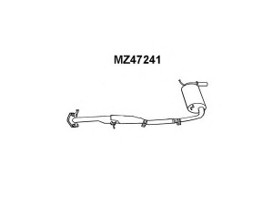 VENEPORTE MZ47241 galinis duslintuvas 
 Išmetimo sistema -> Duslintuvas
BP5640100