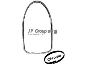 JP GROUP 8195350300 galinio žibinto gaubtas 
 Kėbulas -> Šviesos -> Galinis žibintas/dalys -> Dalys, galinis žibintas
111945117A