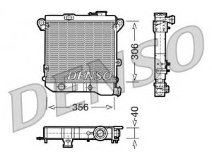 DENSO DRM04001 radiatorius, variklio aušinimas 
 Aušinimo sistema -> Radiatorius/alyvos aušintuvas -> Radiatorius/dalys
82357295