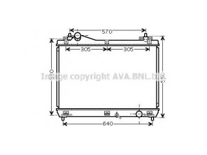 AVA QUALITY COOLING SZ2103 radiatorius, variklio aušinimas 
 Aušinimo sistema -> Radiatorius/alyvos aušintuvas -> Radiatorius/dalys
1770066J00, 1770066J20