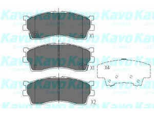 KAVO PARTS KBP-4002 stabdžių trinkelių rinkinys, diskinis stabdys 
 Techninės priežiūros dalys -> Papildomas remontas
041542, 0K2N13328Z, 0K2N13328ZA
