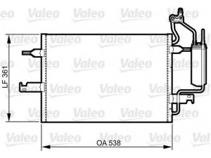 VALEO 817798 kondensatorius, oro kondicionierius 
 Oro kondicionavimas -> Kondensatorius
1850086, 13128931