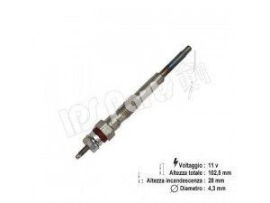 IPS Parts IDG-214 izoliatorius, kaitinimo žvakė 
 Kibirkšties / kaitinamasis uždegimas -> Kaitinimo kaištis