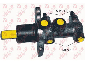 VILLAR 621.2351 pagrindinis cilindras, stabdžiai 
 Stabdžių sistema -> Pagrindinis stabdžių cilindras
4601000QAU, 4413094, 7701208493