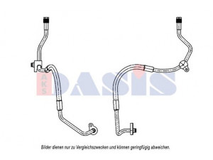 AKS DASIS 885813N aukšto slėgio linija, oro kondicionavimas 
 Oro kondicionavimas -> Žarnelės/vamzdeliai
1377052, 1415654, 1483448, 6G9119N601DB