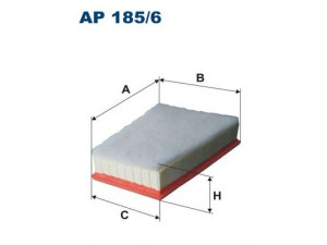 FILTRON AP185/6 oro filtras 
 Techninės priežiūros dalys -> Techninės priežiūros intervalai
16 54 677 51R, 165465434R, 8200820859