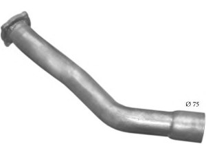 POLMO 69.18 išleidimo kolektorius 
 Išmetimo sistema -> Išmetimo vamzdžiai
669.490.1219