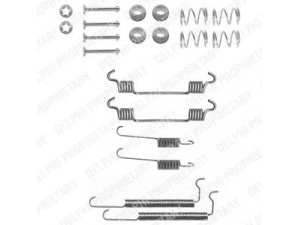 DELPHI LY1133 priedų komplektas, stabdžių trinkelės 
 Stabdžių sistema -> Būgninis stabdys -> Dalys/priedai