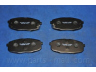 PARTS-MALL PKB-035 stabdžių trinkelių rinkinys, diskinis stabdys 
 Techninės priežiūros dalys -> Papildomas remontas
581011HA10, 581011HA20, 581012LA00
