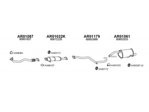 VENEPORTE 010127 išmetimo sistema 
 Išmetimo sistema -> Išmetimo sistema, visa