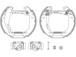 HELLA 8DB 355 004-611 stabdžių trinkelių komplektas 
 Techninės priežiūros dalys -> Papildomas remontas
42418L, 4241K5, 4241N1, 424213