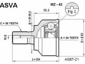 ASVA MZ-43 jungčių komplektas, kardaninis velenas 
 Ratų pavara -> Sujungimai/komplektas
GG27-25-500E, GG27-25-600E, GG28-25-500C
