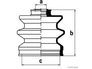 MAGNETI MARELLI 600000065670 gofruotoji membrana, kardaninis velenas
44315-634-003, 44315-634-300, 44315-SA2-300