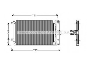 AVA QUALITY COOLING CR5021 kondensatorius, oro kondicionierius 
 Oro kondicionavimas -> Kondensatorius
4741218, 4883536, 4883536AA, 4741218