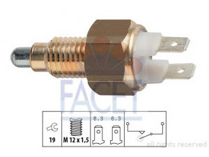 FACET 7.6009 jungiklis, atbulinės eigos žibintas 
 Elektros įranga -> Šviesų jungikliai/relės/valdymas -> Šviesų jungiklis/svirtis
BAU2445, 020 941 521 A, 020 941 521 A