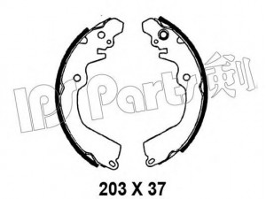 IPS Parts IBL-4586 stabdžių trinkelė 
 Stabdžių sistema -> Būgninis stabdys -> Stabdžių įdėklas/ trinkelė
MB950064