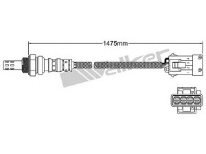 WALKER PRODUCTS 250-24920 lambda jutiklis 
 Variklis -> Variklio elektra
8 55 400, 55 353 269