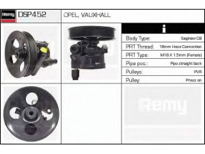 DELCO REMY DSP452 hidraulinis siurblys, vairo sistema 
 Vairavimas -> Vairo pavara/siurblys
948045
