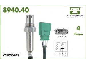 MTE-THOMSON 8940.40.145 lambda jutiklis 
 Variklis -> Variklio elektra
078.906.265.AA, 078.906.265.AA