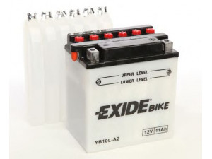 EXIDE YB10L-A2 starterio akumuliatorius; starterio akumuliatorius 
 Elektros įranga -> Akumuliatorius