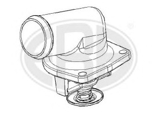 ERA 350021 termostatas, aušinimo skystis 
 Aušinimo sistema -> Termostatas/tarpiklis -> Thermostat
13 38 073, 90 412 901