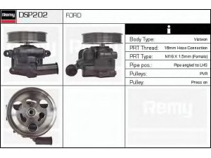 DELCO REMY DSP202 hidraulinis siurblys, vairo sistema 
 Vairavimas -> Vairo pavara/siurblys
