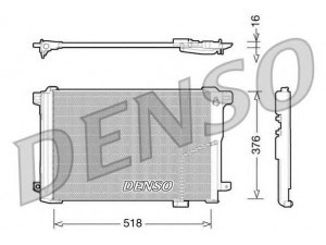 DENSO DCN17005 kondensatorius, oro kondicionierius 
 Oro kondicionavimas -> Kondensatorius
A2045000254