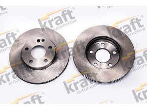 KRAFT AUTOMOTIVE 6041216 stabdžių diskas 
 Dviratė transporto priemonės -> Stabdžių sistema -> Stabdžių diskai / priedai
169 421 01 12, 169 421 08 12