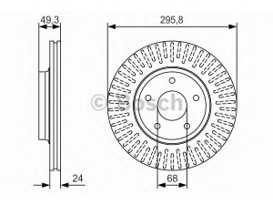 BOSCH 0 986 479 S99 stabdžių diskas 
 Stabdžių sistema -> Diskinis stabdys -> Stabdžių diskas
40206 3Z600, 40206 3Z700, 40206 8J005