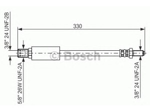BOSCH 1 987 476 473 stabdžių žarnelė 
 Stabdžių sistema -> Stabdžių žarnelės
GBH 170, GBH170