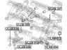 FEBEST VLAB-015 įvorė, valdymo svirties montavimas
8672221