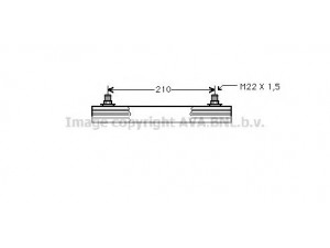 AVA QUALITY COOLING BW3160 alyvos aušintuvas, automatinė transmisija 
 Transmisija -> Automatinė pavarų dėžė -> Radiatorius
4348976