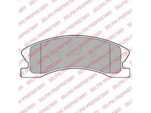 DELPHI LP1906 stabdžių trinkelių rinkinys, diskinis stabdys 
 Techninės priežiūros dalys -> Papildomas remontas
5093138AA, 5093183AA, 5093260AA