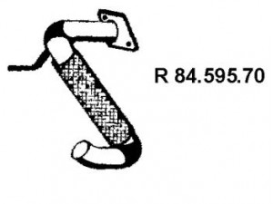 EBERSPÄCHER 84.595.70 išleidimo kolektorius
1 114 800, 1 585 545