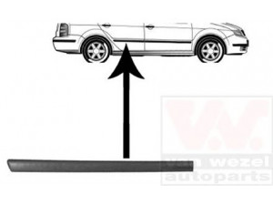 VAN WEZEL 7625426 apdailos/apsauginės juostelė, durelės 
 Kėbulas -> Apdaila/apsauga/dekoratyvinės juostelės/emblemos -> Apdailos/apsauginės juostelės
6Y0853754B41