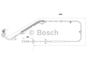 BOSCH 0 265 006 106 jutiklis, rato greitis 
 Elektros įranga -> Jutikliai
SSB 10025