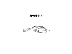VENEPORTE RV05114 galinis duslintuvas 
 Išmetimo sistema -> Duslintuvas
18307SK3E51, 18307SK3G51, 18307SN3E51