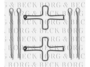 BORG & BECK BBK1140 priedų komplektas, diskinių stabdžių trinkelės 
 Stabdžių sistema -> Diskinis stabdys -> Stabdžių dalys/priedai