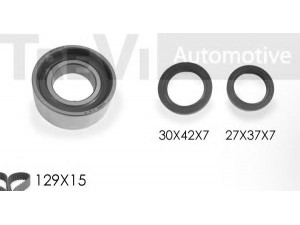 TREVI AUTOMOTIVE KD1209S3 paskirstymo diržo komplektas 
 Techninės priežiūros dalys -> Papildomas remontas