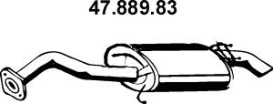 EBERSPÄCHER 47.889.83 galinis duslintuvas 
 Išmetimo sistema -> Duslintuvas
17430-16440