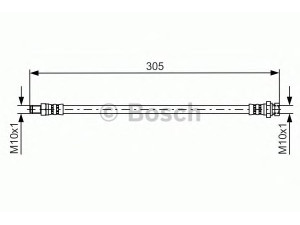 BOSCH 1 987 481 442 stabdžių žarnelė 
 Stabdžių sistema -> Stabdžių žarnelės
4806 J0, 4806 J0