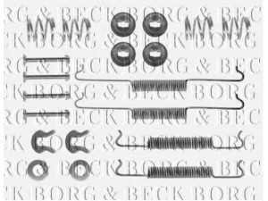 BORG & BECK BBK6120 priedų komplektas, diskinių stabdžių trinkelės 
 Stabdžių sistema -> Diskinis stabdys -> Stabdžių dalys/priedai