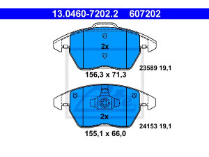 ATE 13.0460-7202.2 stabdžių trinkelių rinkinys, diskinis stabdys 
 Techninės priežiūros dalys -> Papildomas remontas
4253 23, 4253 44, 4254 88, 4252 60