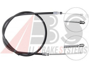 A.B.S. K12178 trosas, stovėjimo stabdys 
 Stabdžių sistema -> Valdymo svirtys/trosai
4745.66